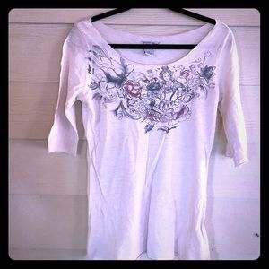 Lucky Brand 3/4 sleeve shirt MEDIUM